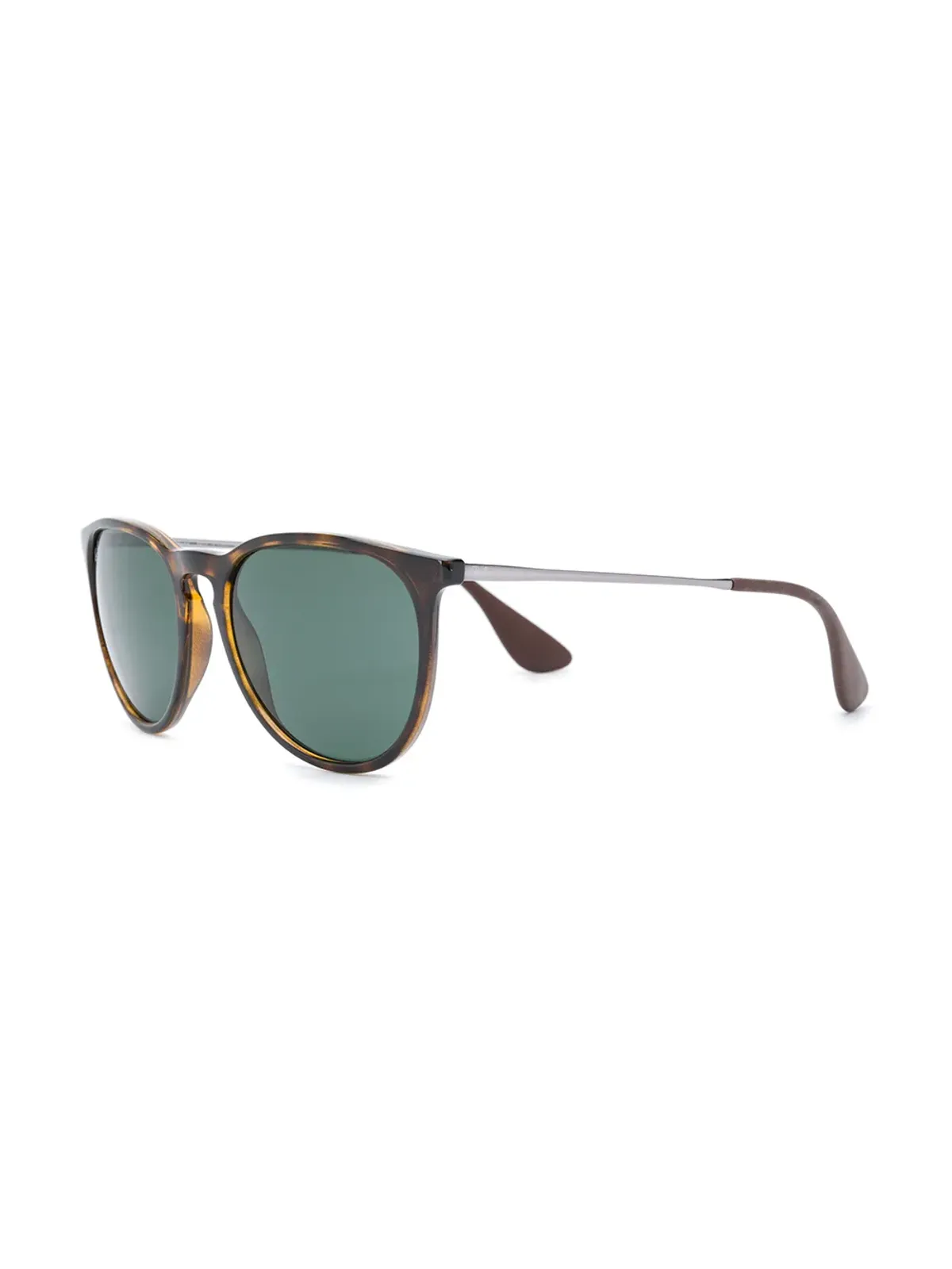 Ray-Ban ブラウンべっ甲柄 丸型フレーム サングラス - 画像2