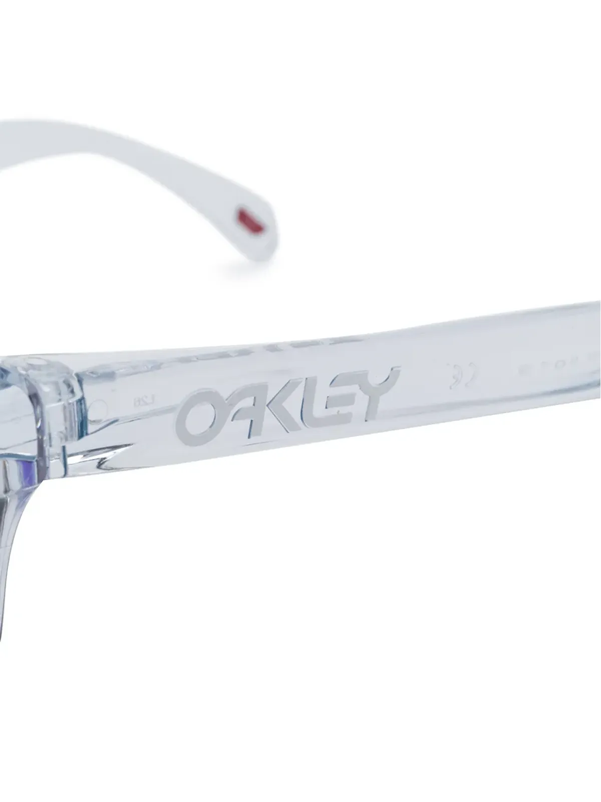Oakley 透明なスクエアフレームサングラス - 画像3