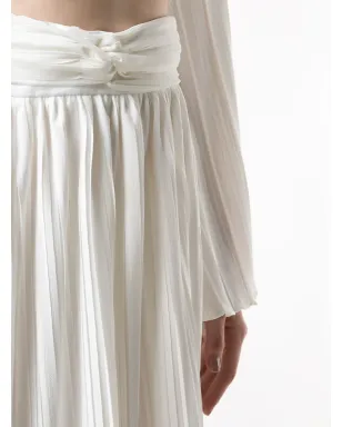 Olympiah Camelia midi skirt - White - サムネイル5