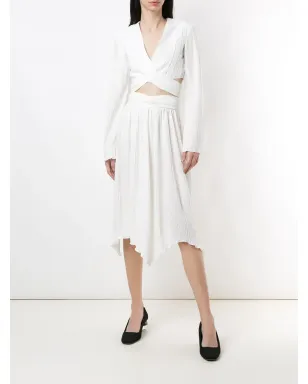 Olympiah Camelia midi skirt - White - サムネイル2