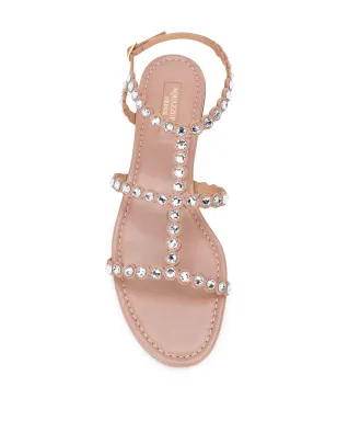 Aquazzura テキーラ クリスタル装飾サンダル - サムネイル4