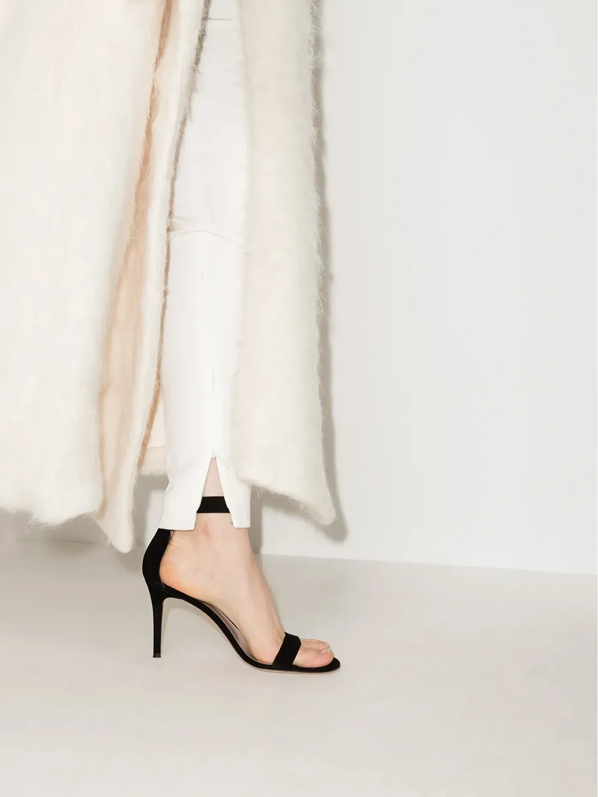 Gianvito Rossi Portofino スエードサンダル - 画像3