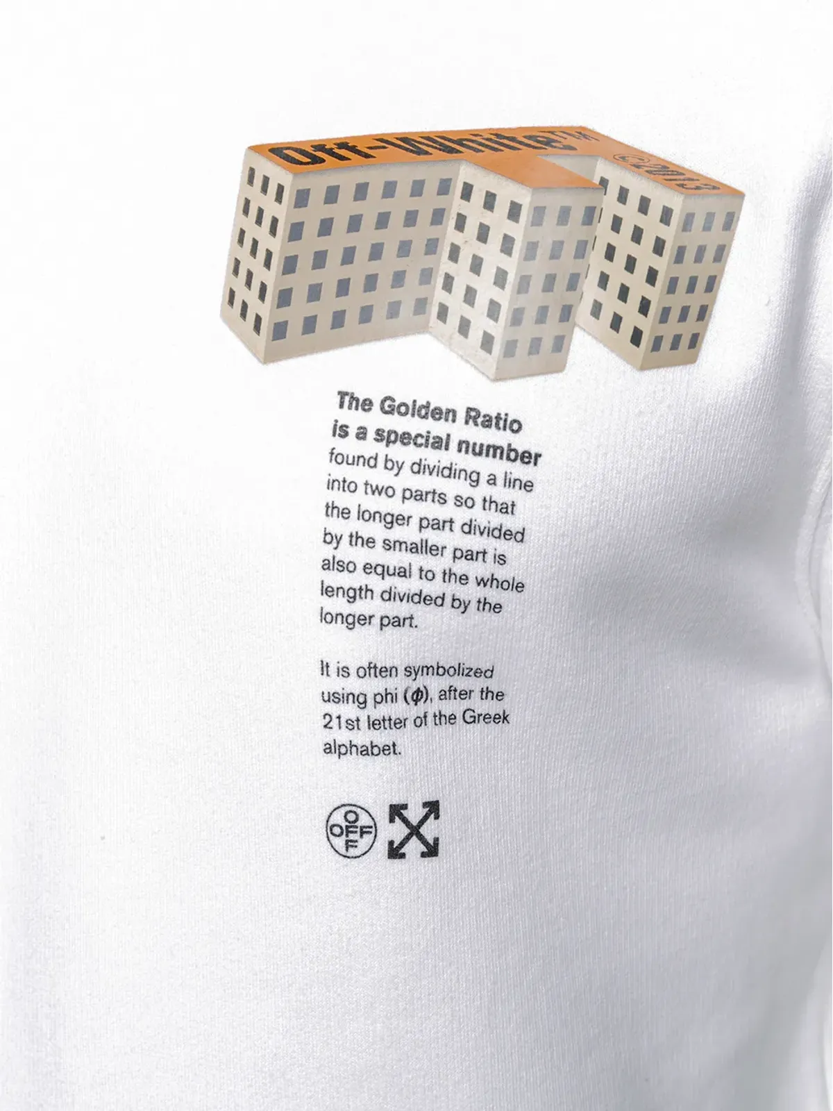 Off-White Rationalismプリント Tシャツ - 画像5