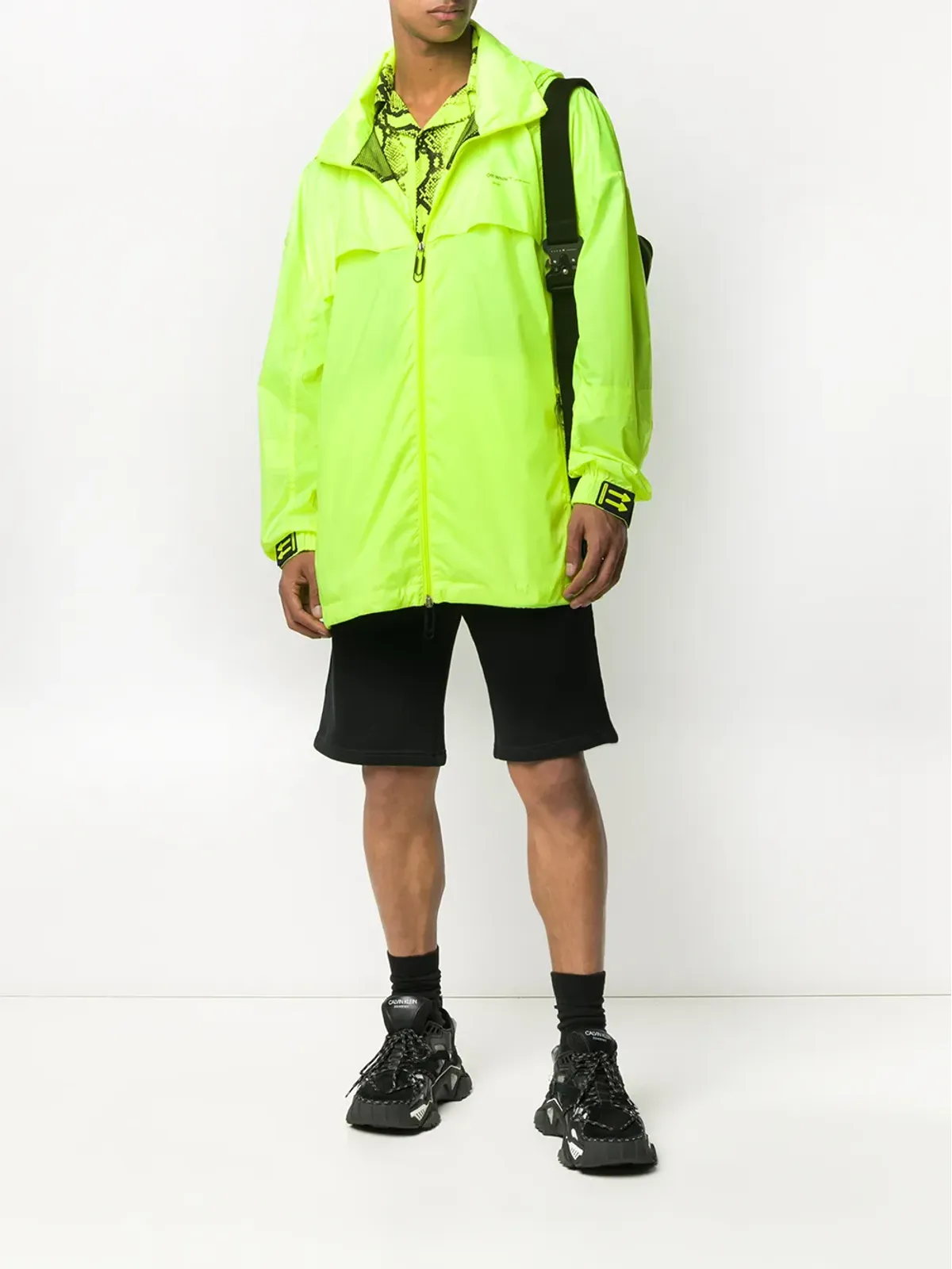 Off-White ペーパークリップ ライトウェイト ジャケット - 画像2