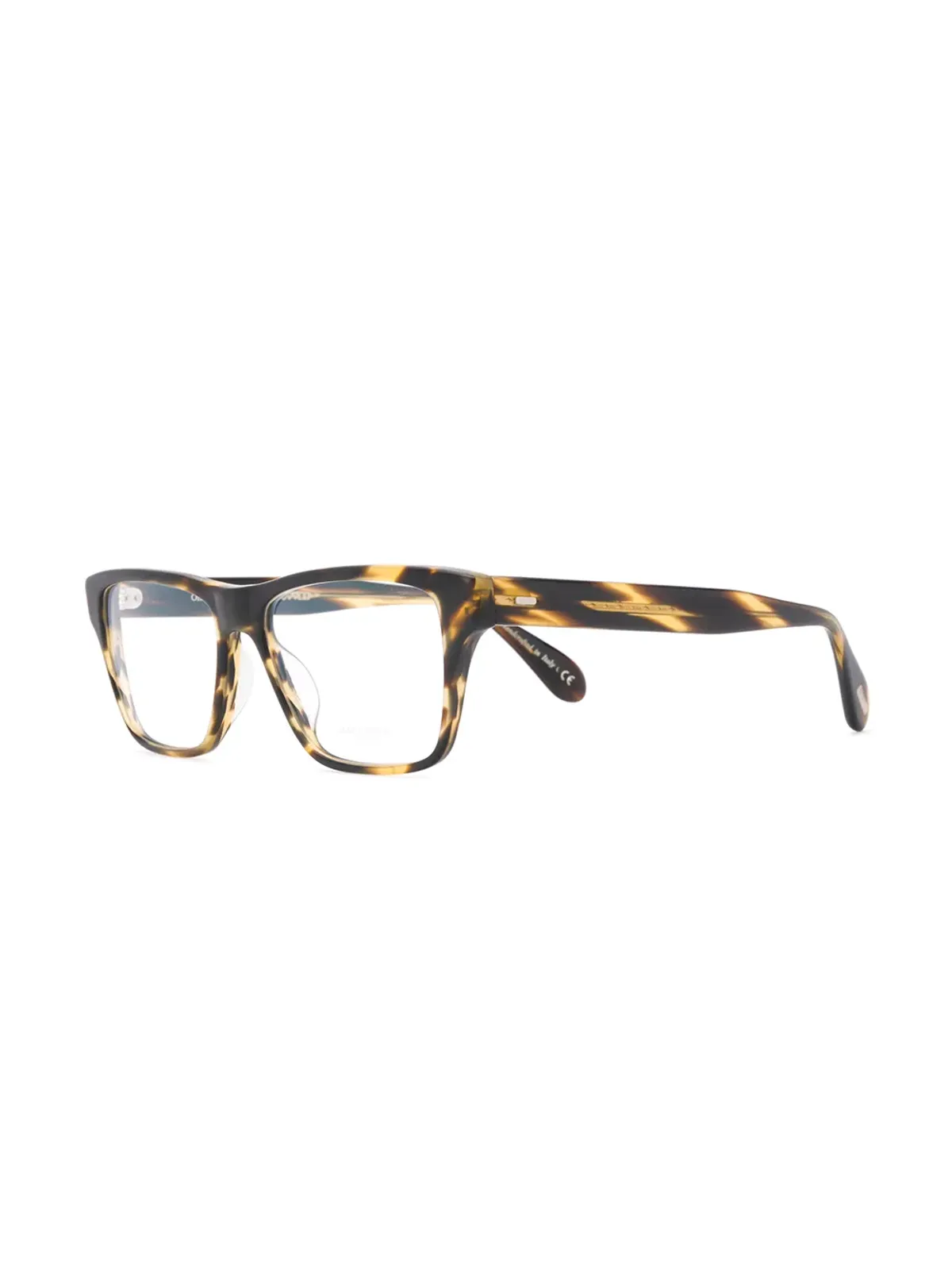 Oliver Peoples オステン ラウンドフレーム眼鏡 ブラウン - 画像2