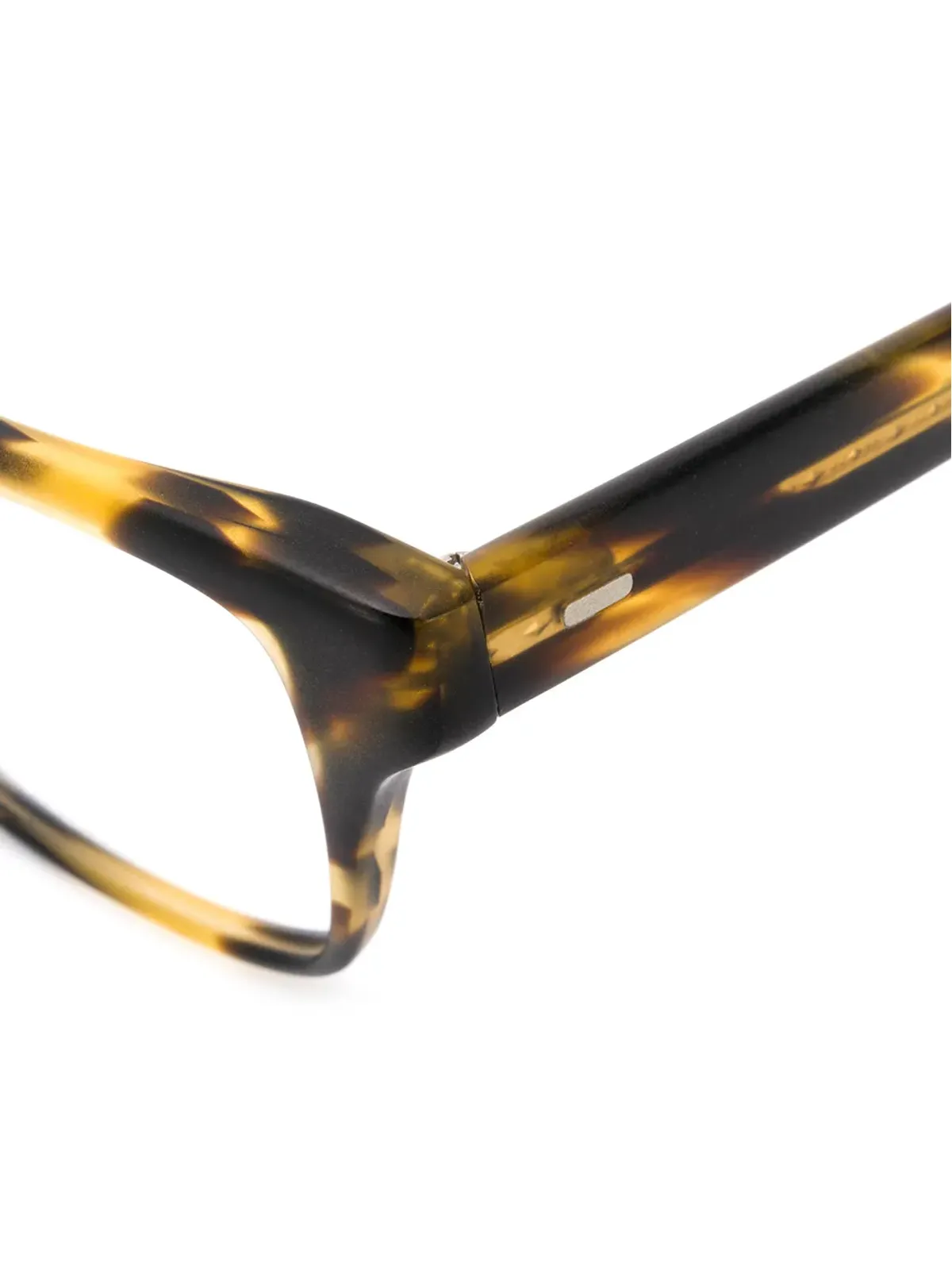 Oliver Peoples オステン ラウンドフレーム眼鏡 ブラウン - 画像3