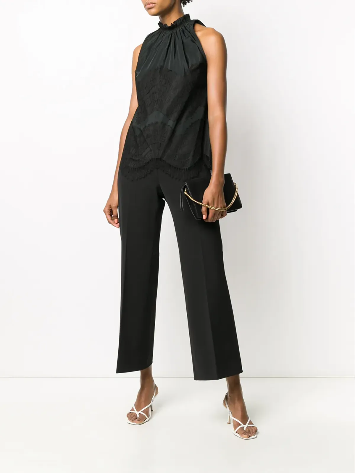 Givenchy レースオーバーレイ タンクトップ - 画像2