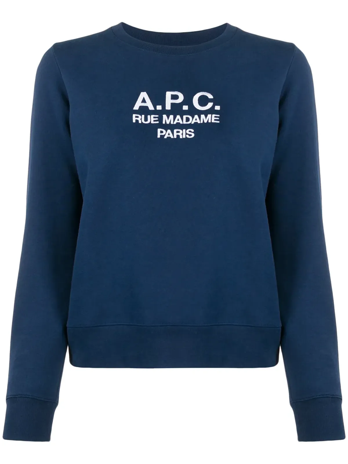 A.P.C. Tina ロゴ刺繍スウェット - 画像1
