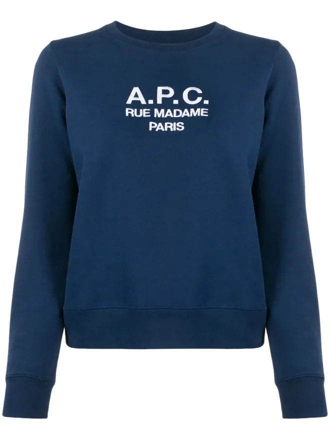 A.P.C. A.P.C. Tina ロゴ刺繍スウェットの商品画像