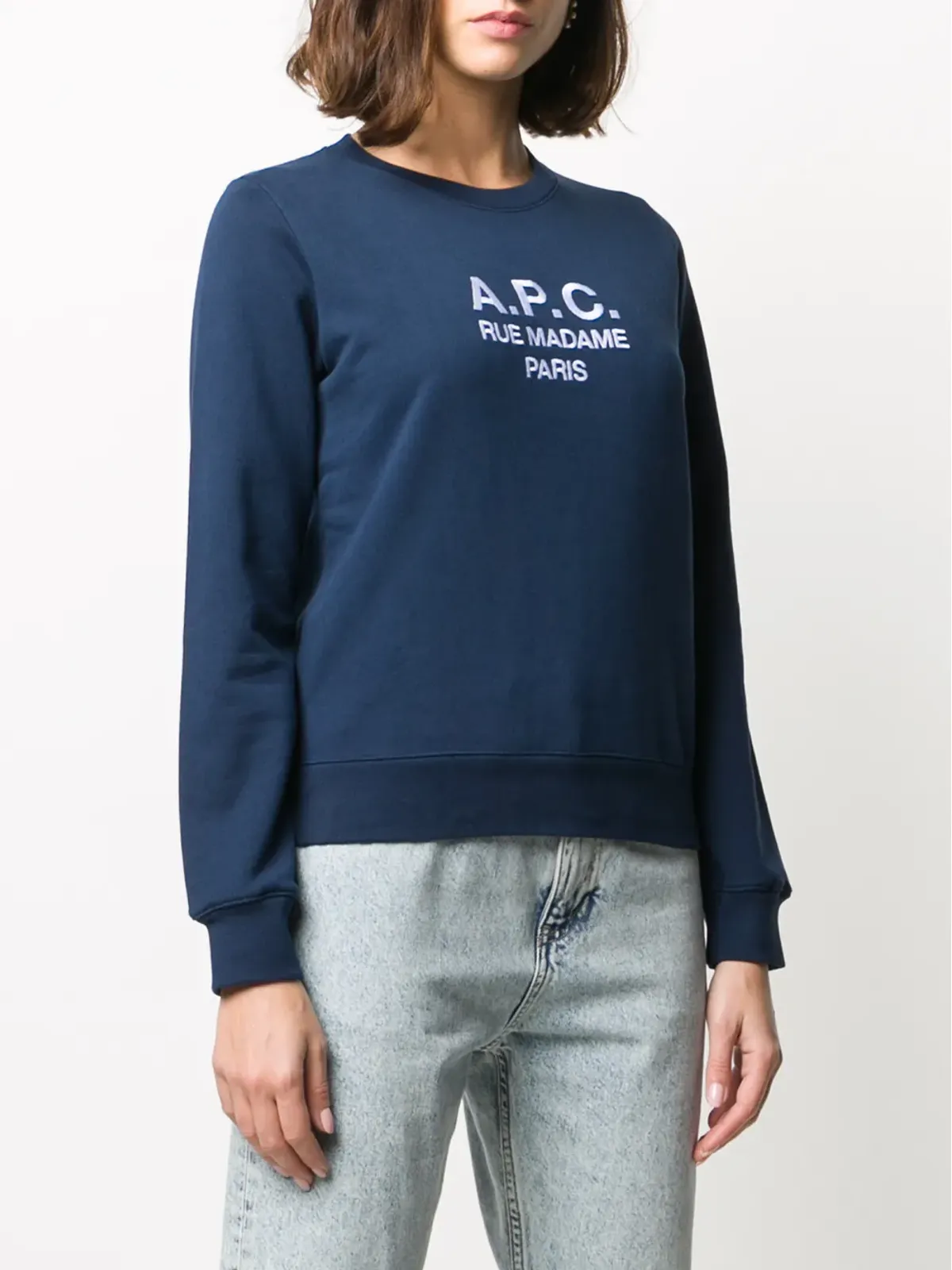 A.P.C. Tina ロゴ刺繍スウェット - 画像3