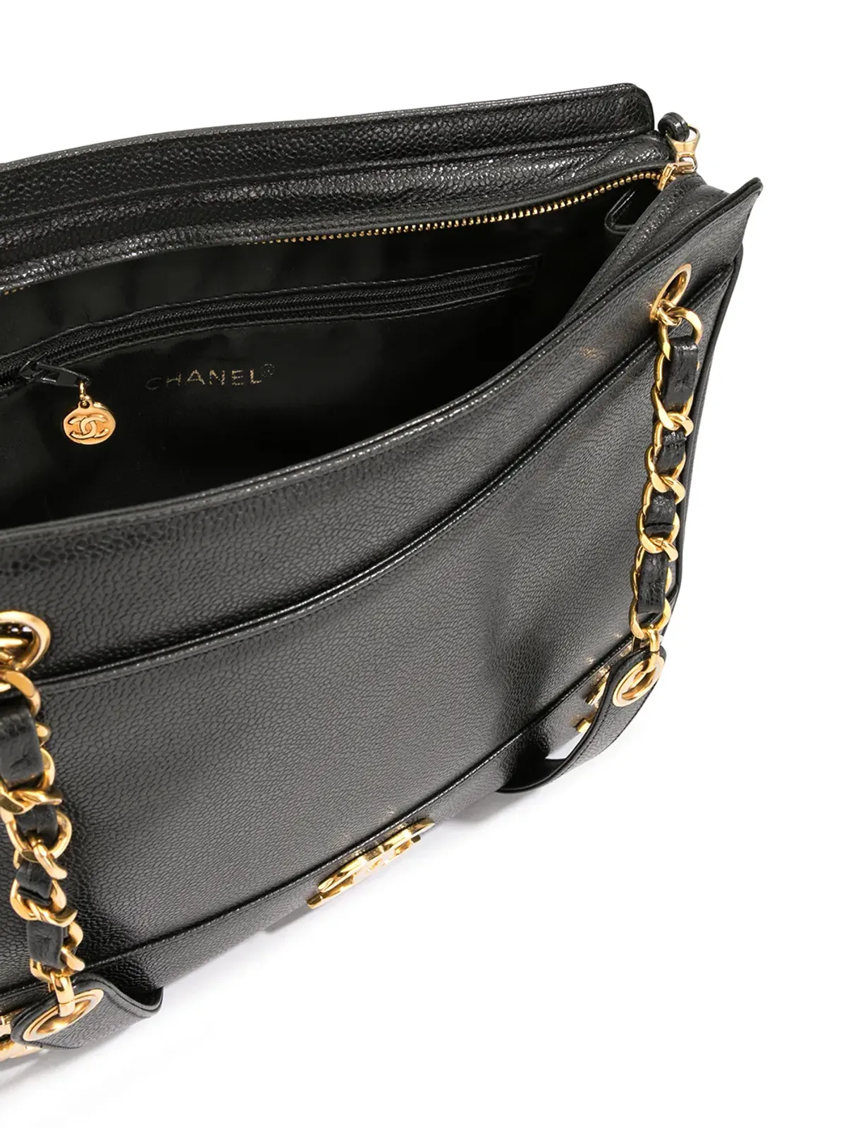 CHANEL Pre-Owned トリプルCCショルダーバッグ - ブラック - 画像5