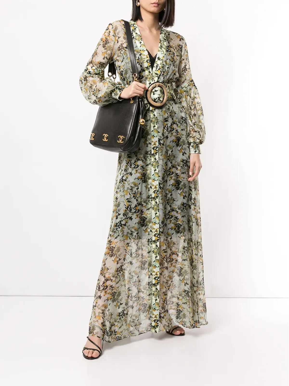 CHANEL Pre-Owned トリプルCCショルダーバッグ - ブラック - 画像2