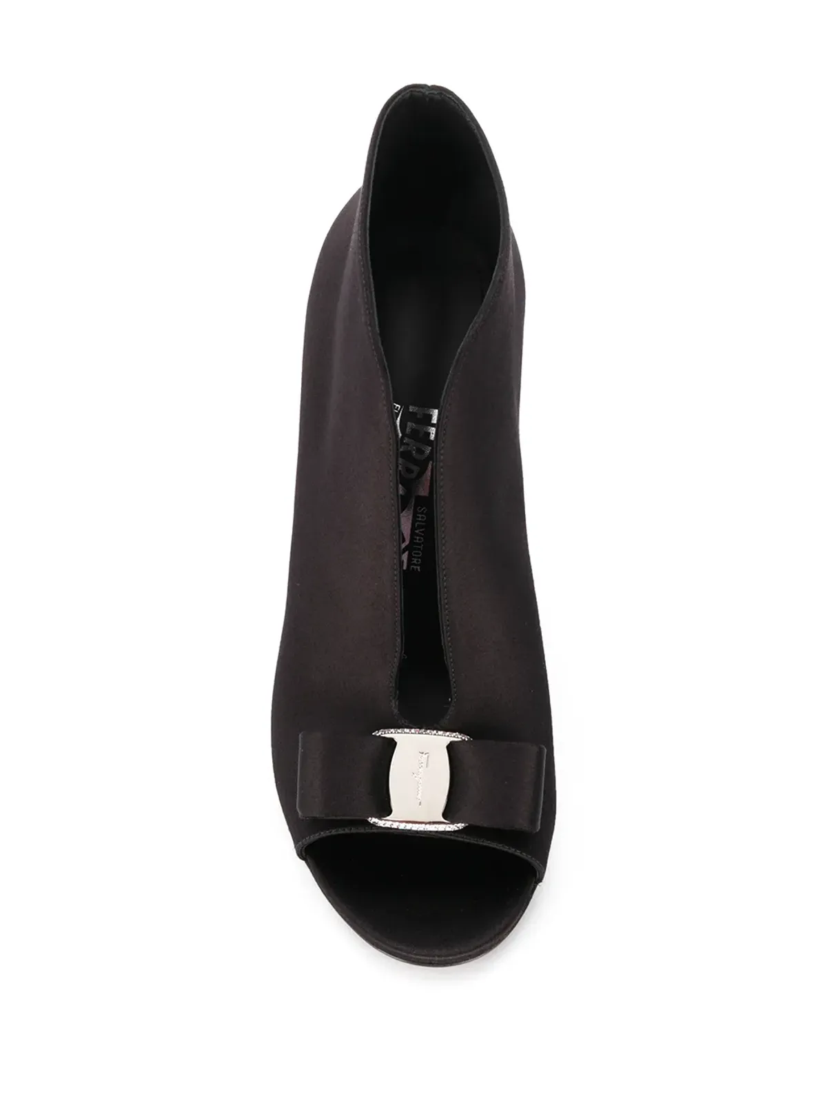 Ferragamo Vara Bow アンクルブーツ - 画像4