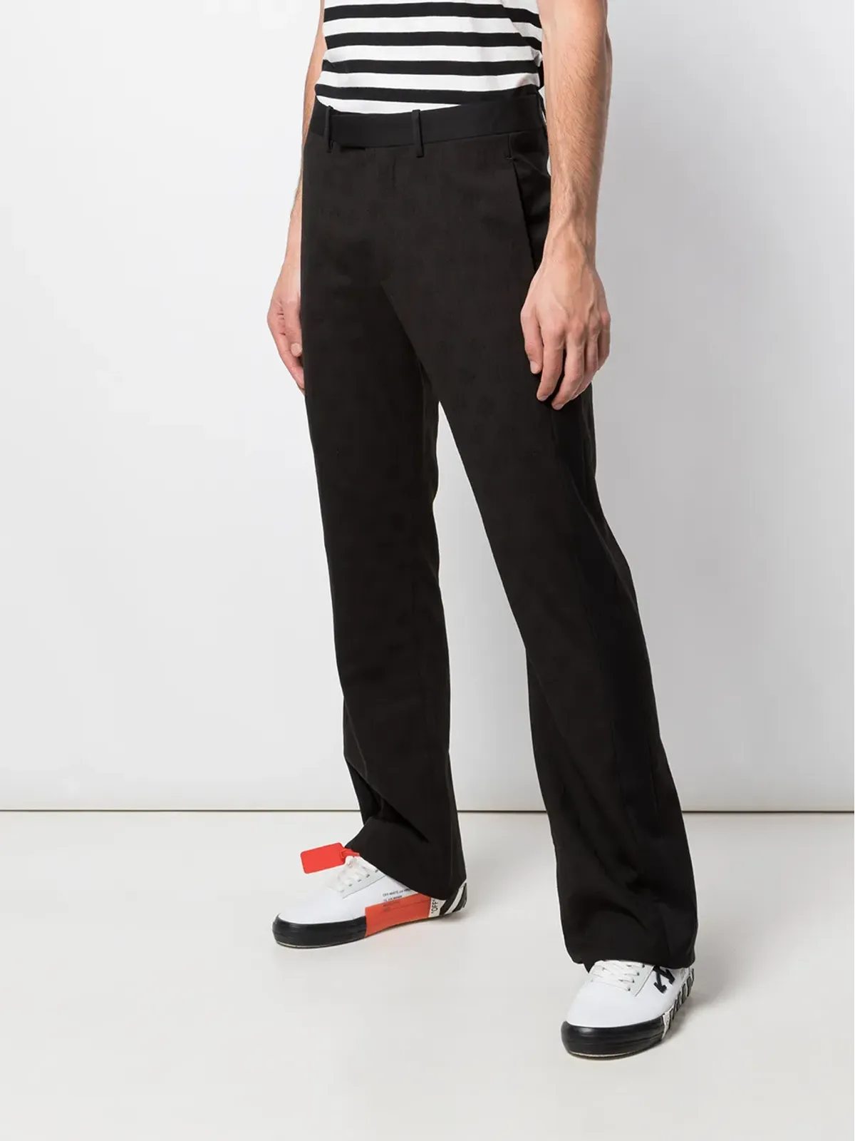 Off-White ロゴ テーラードパンツ - 画像3