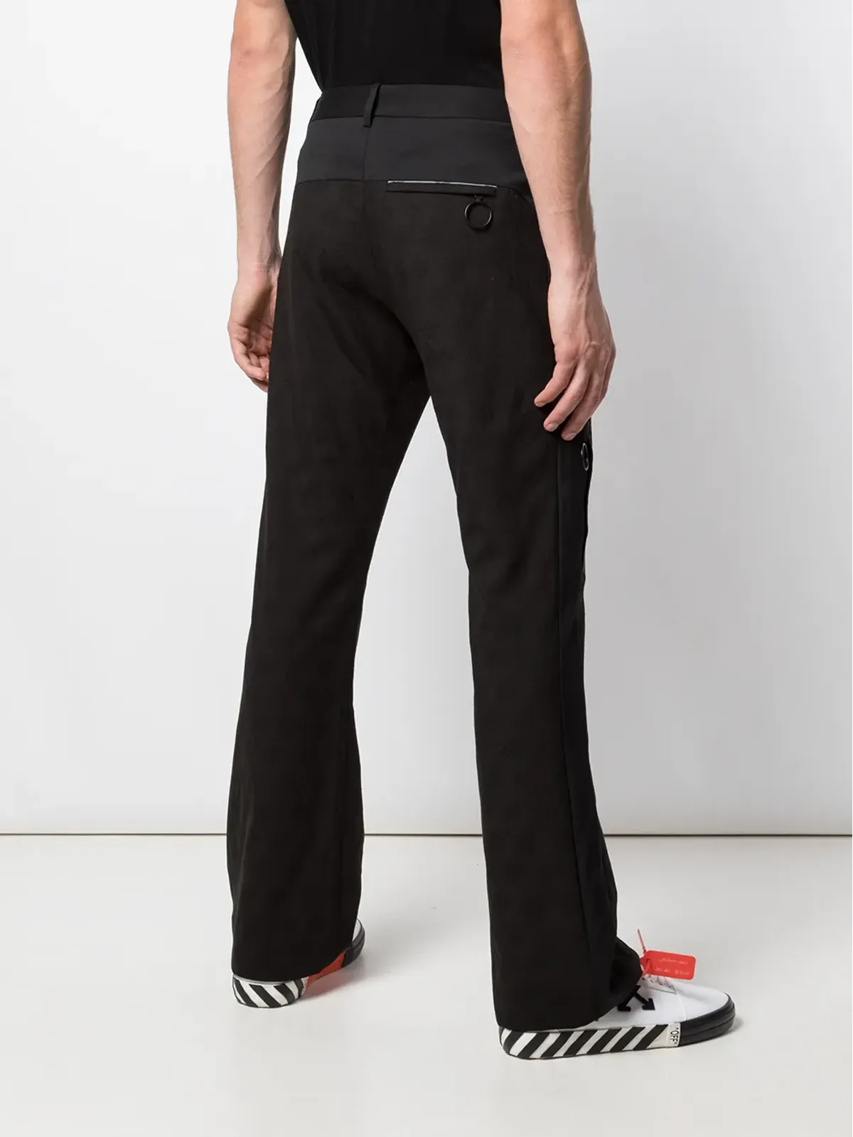 Off-White ロゴ テーラードパンツ - 画像4