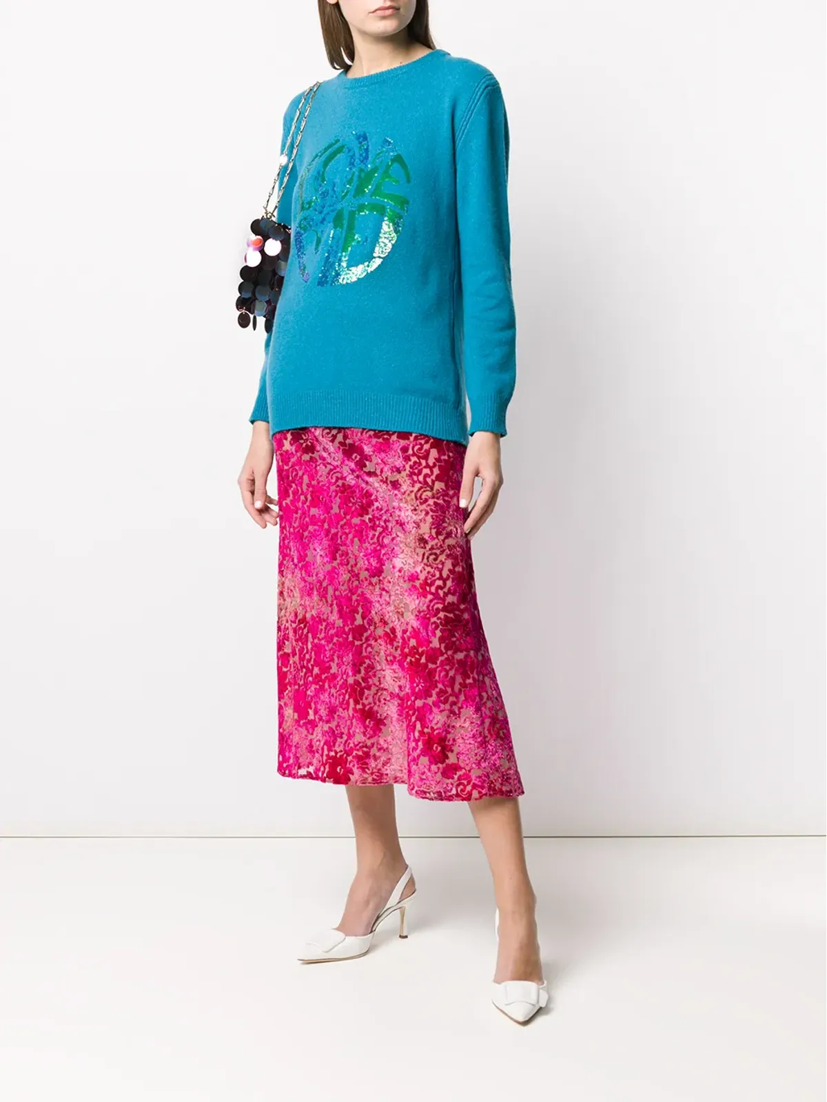 Alberta Ferretti スパンコール刺繍のジャンパー - 画像2