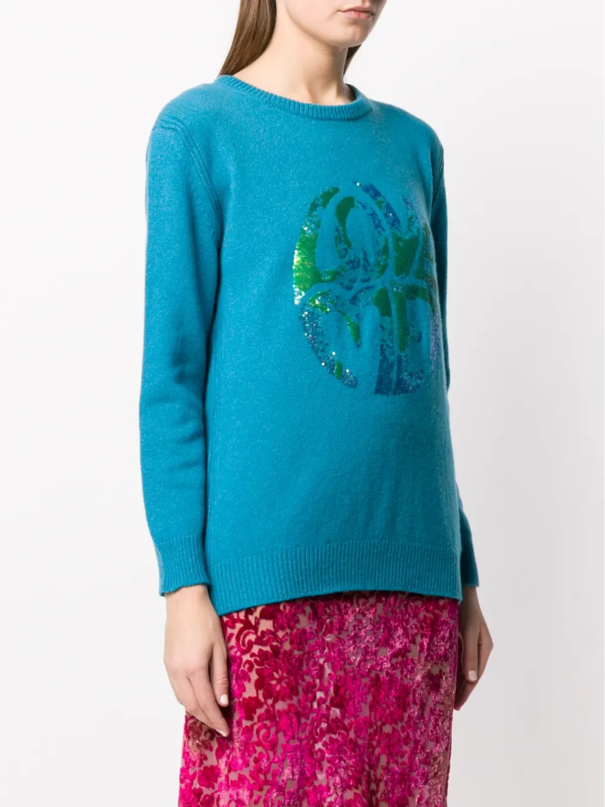 Alberta Ferretti スパンコール刺繍のジャンパー - 画像3