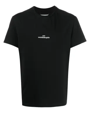 Maison Margiela 歪んだロゴ コットン Tシャツ - サムネイル1