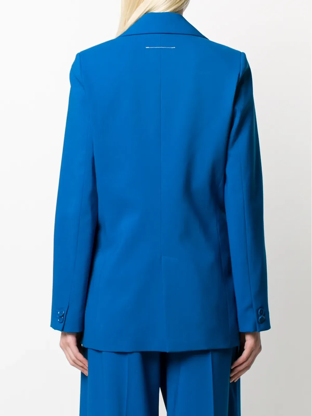MM6 Maison Margiela コントラストラペル ブレザー - 画像4