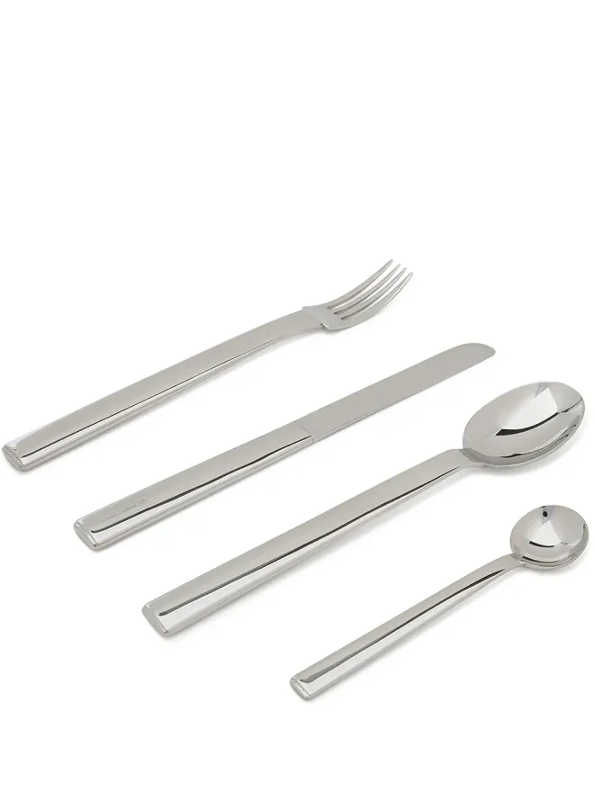Alessi Alessi アレッシィ ラウンドモデル 24ピース カトラリーセット - シルバーの商品画像