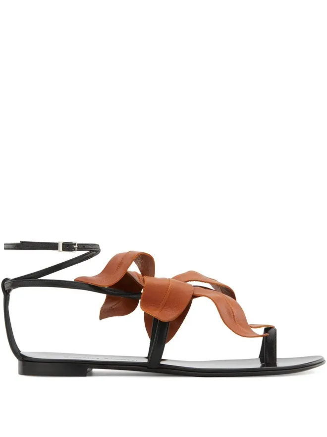 Giuseppe Zanotti Giuseppe Zanotti リリウム フラットサンダルの商品画像