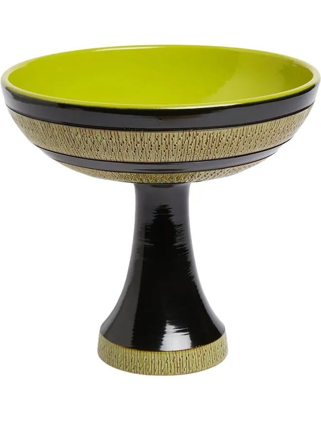 Bitossi Home Bitossi Home ブラックの脚付きボウルの商品画像