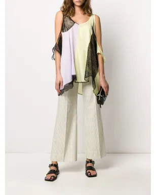 Maison Margiela アシンメトリック パネルド ベストトップ - サムネイル2