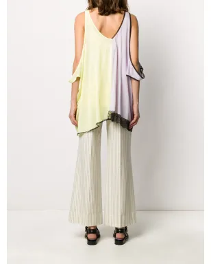 Maison Margiela アシンメトリック パネルド ベストトップ - サムネイル4