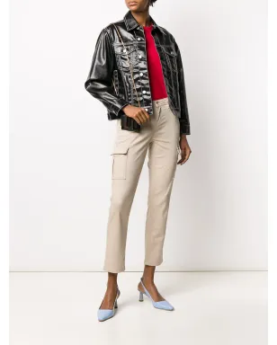 7 For All Mankind cropped slim-fit trousers - サムネイル2