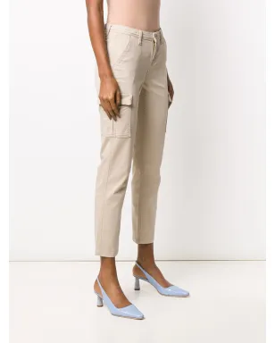 7 For All Mankind cropped slim-fit trousers - サムネイル3