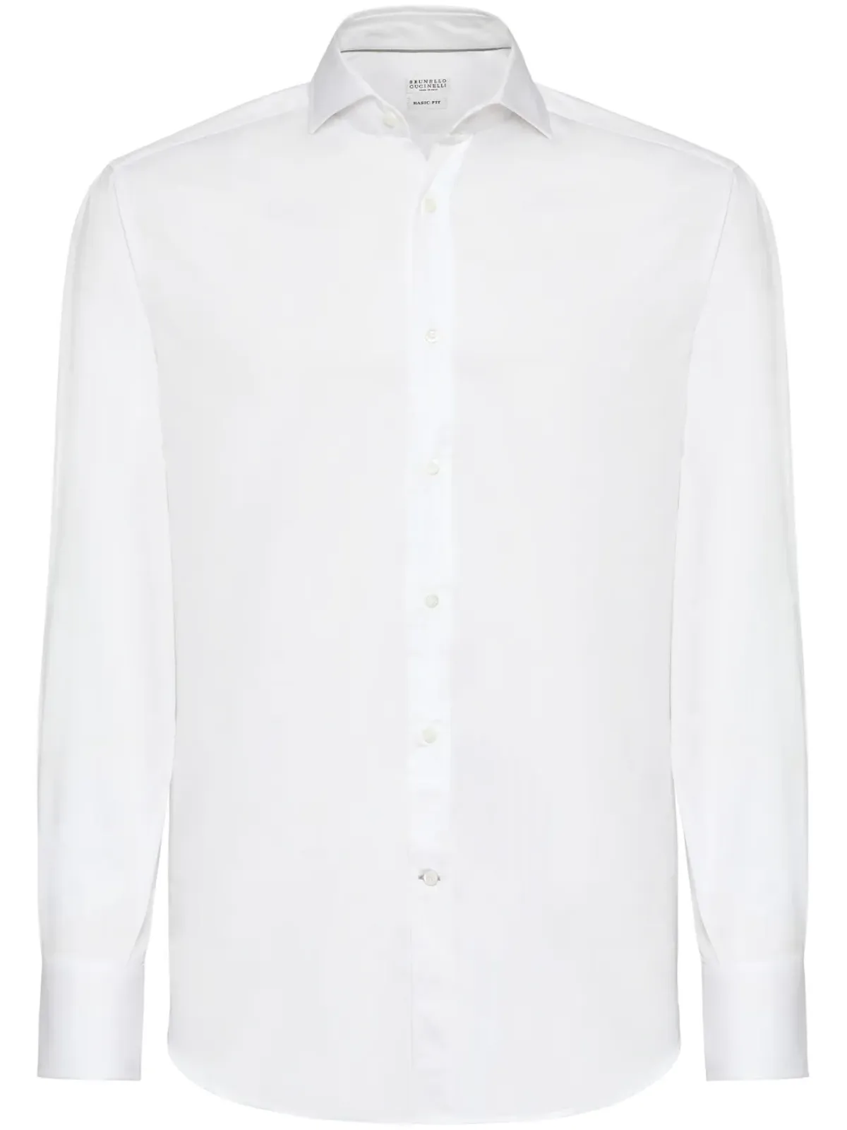 Brunello Cucinelli Classica ボタンアップシャツ - White - 画像1