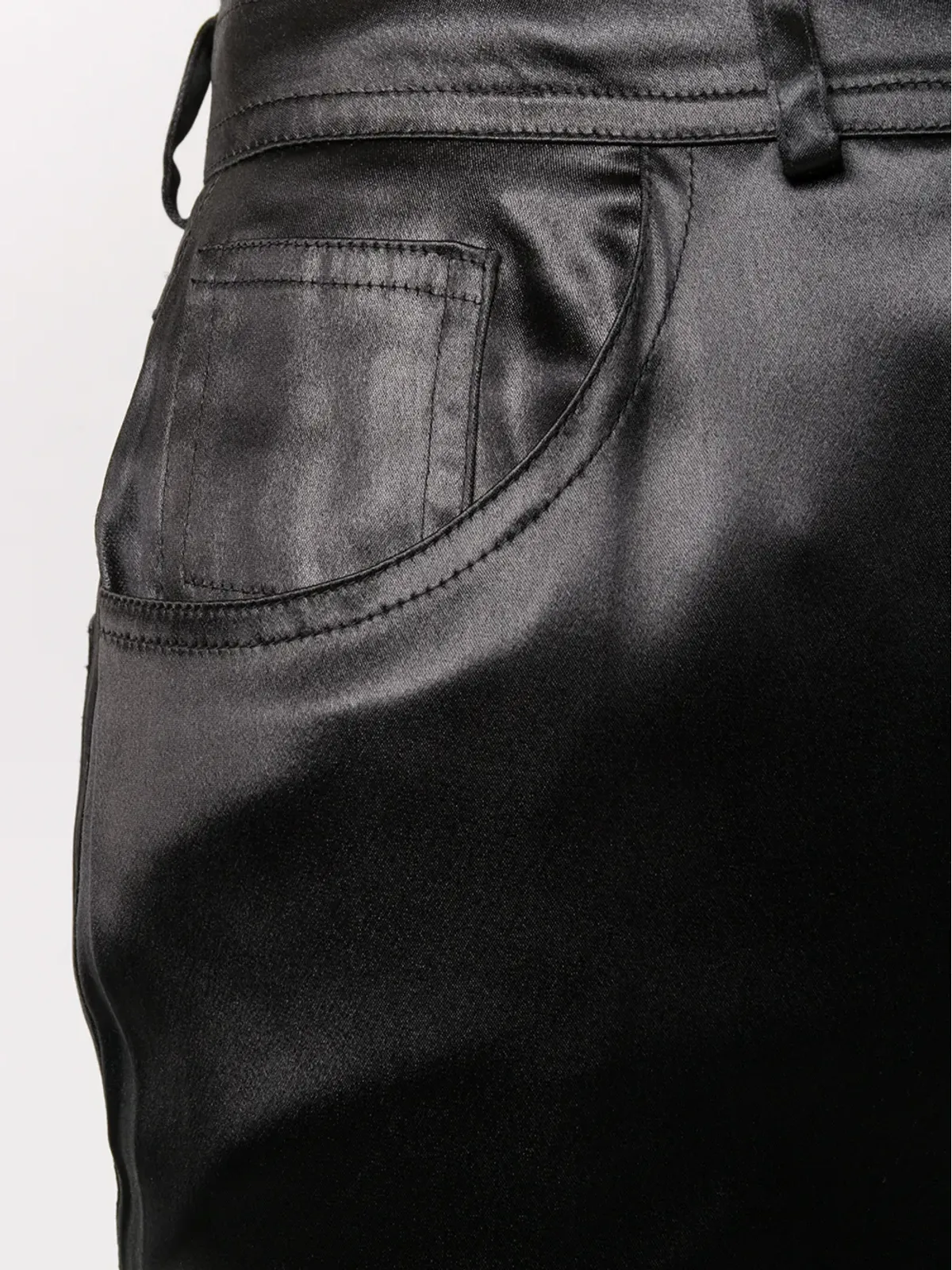 Christian Dior Pre-Owned シルク 1990年代 五ポケット ペンシルスカート - 画像5