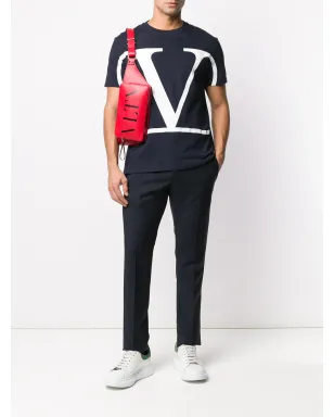 Valentino Garavani サイドストライプ テーラードパンツ - サムネイル2