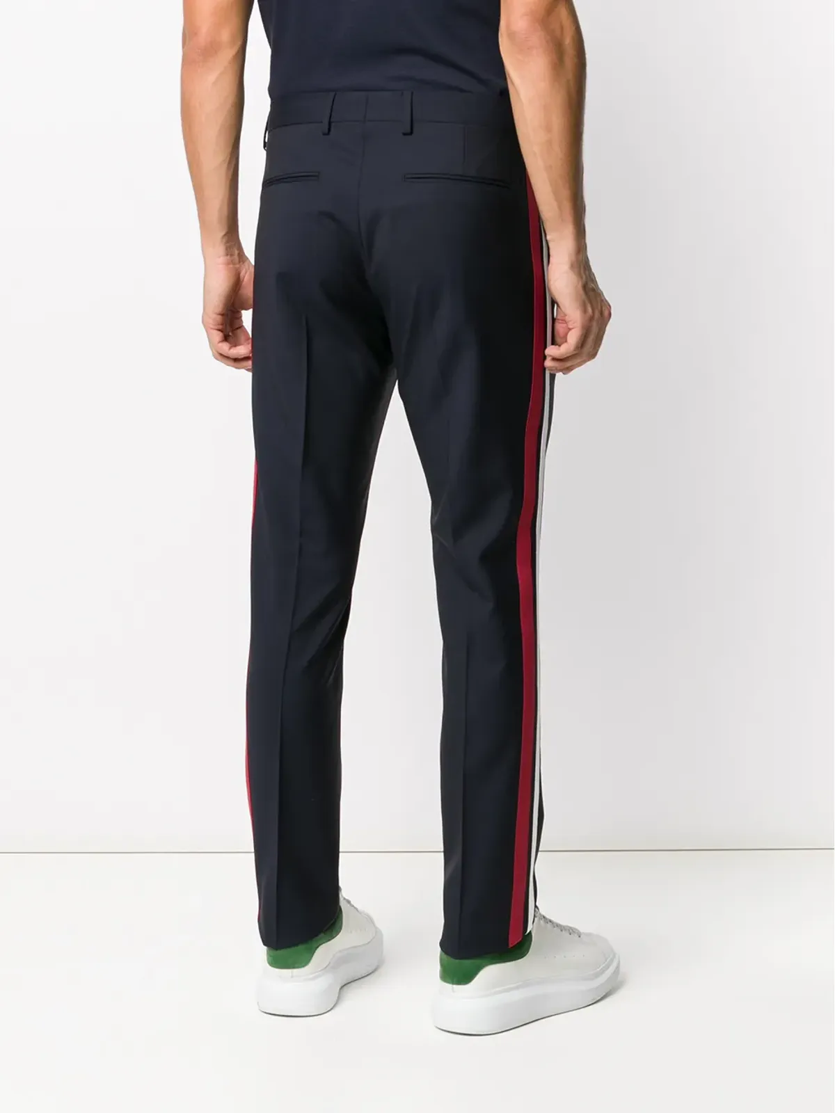 Valentino Garavani サイドストライプ テーラードパンツ - 画像4