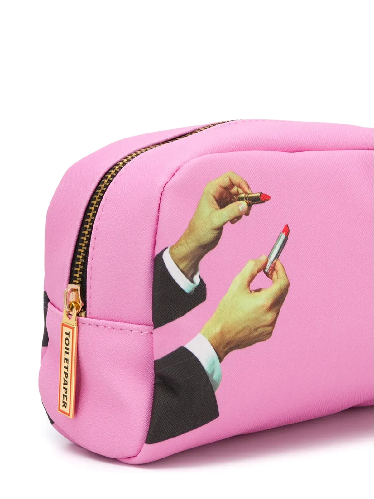 Seletti リップスティックプリント メイクバッグ - 画像4