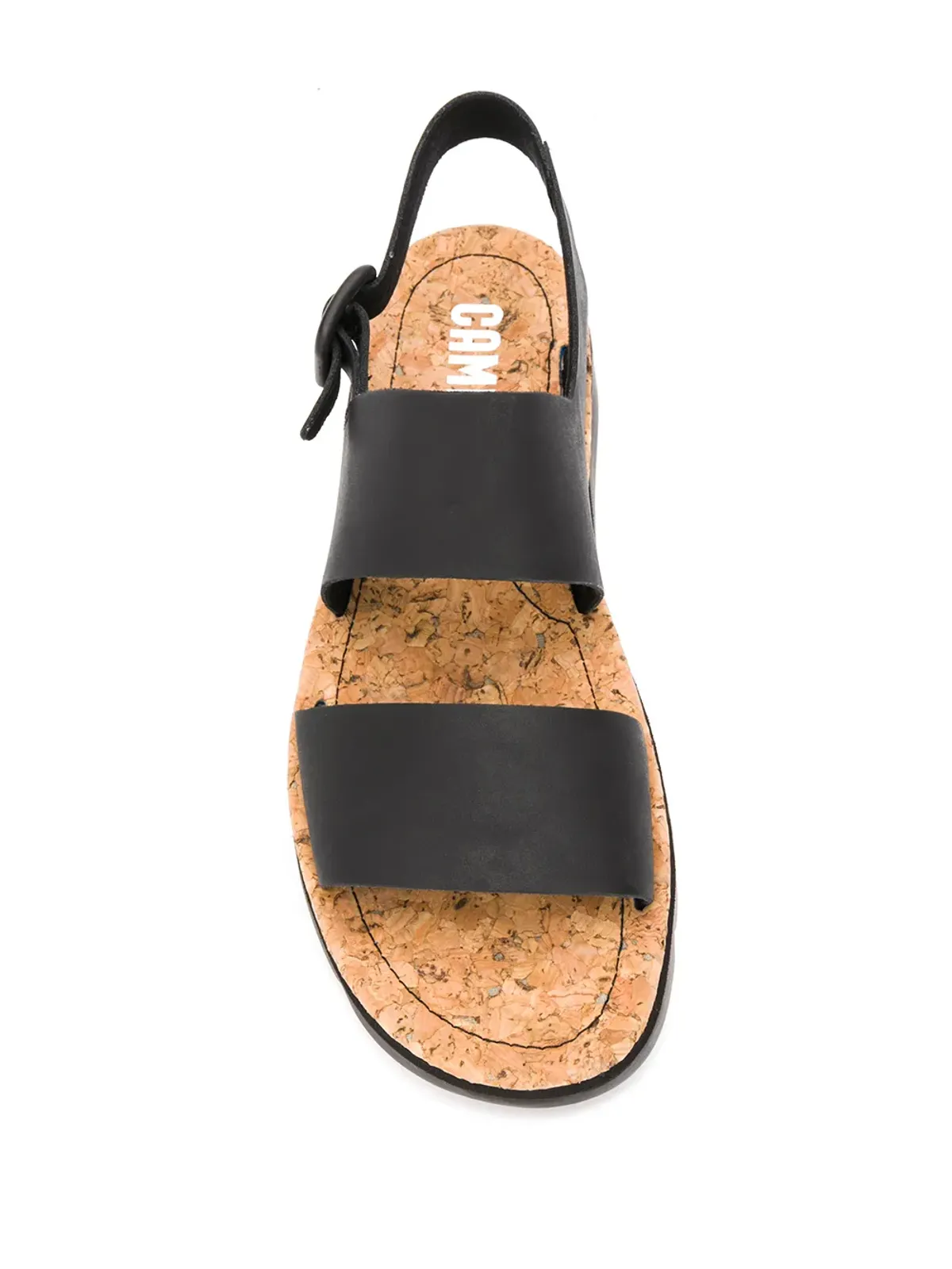 Camper Oruga slingback leather sandals - Black - 画像4