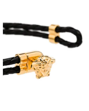 Versace ラ・メデュサ レザー ブレスレット - サムネイル3