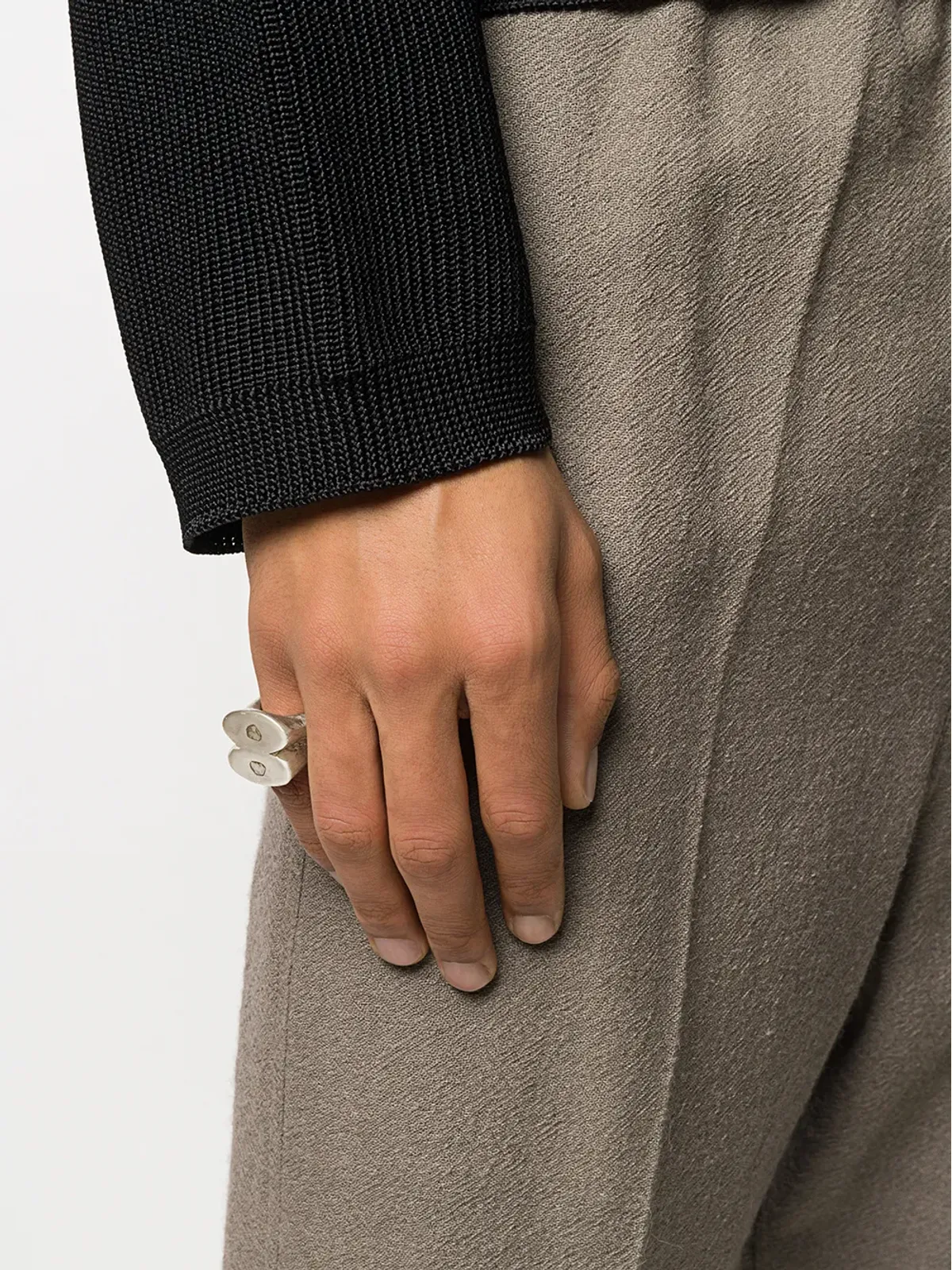 Parts of Four Stack ring - Silver - 画像2