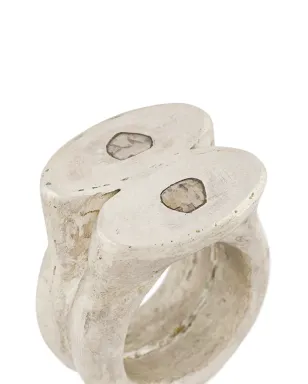 Parts of Four Stack ring - Silver - サムネイル3
