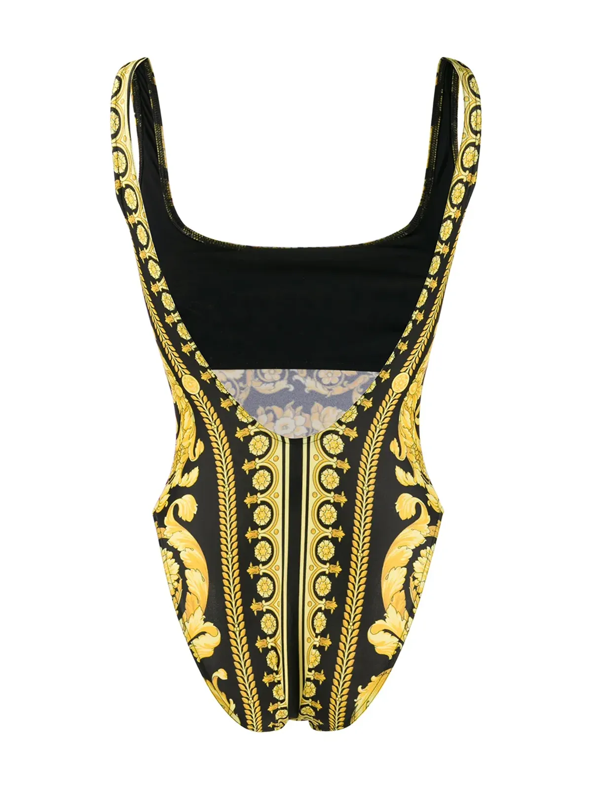 Versace Barocco ワンピース水着 - ブラック - 画像2