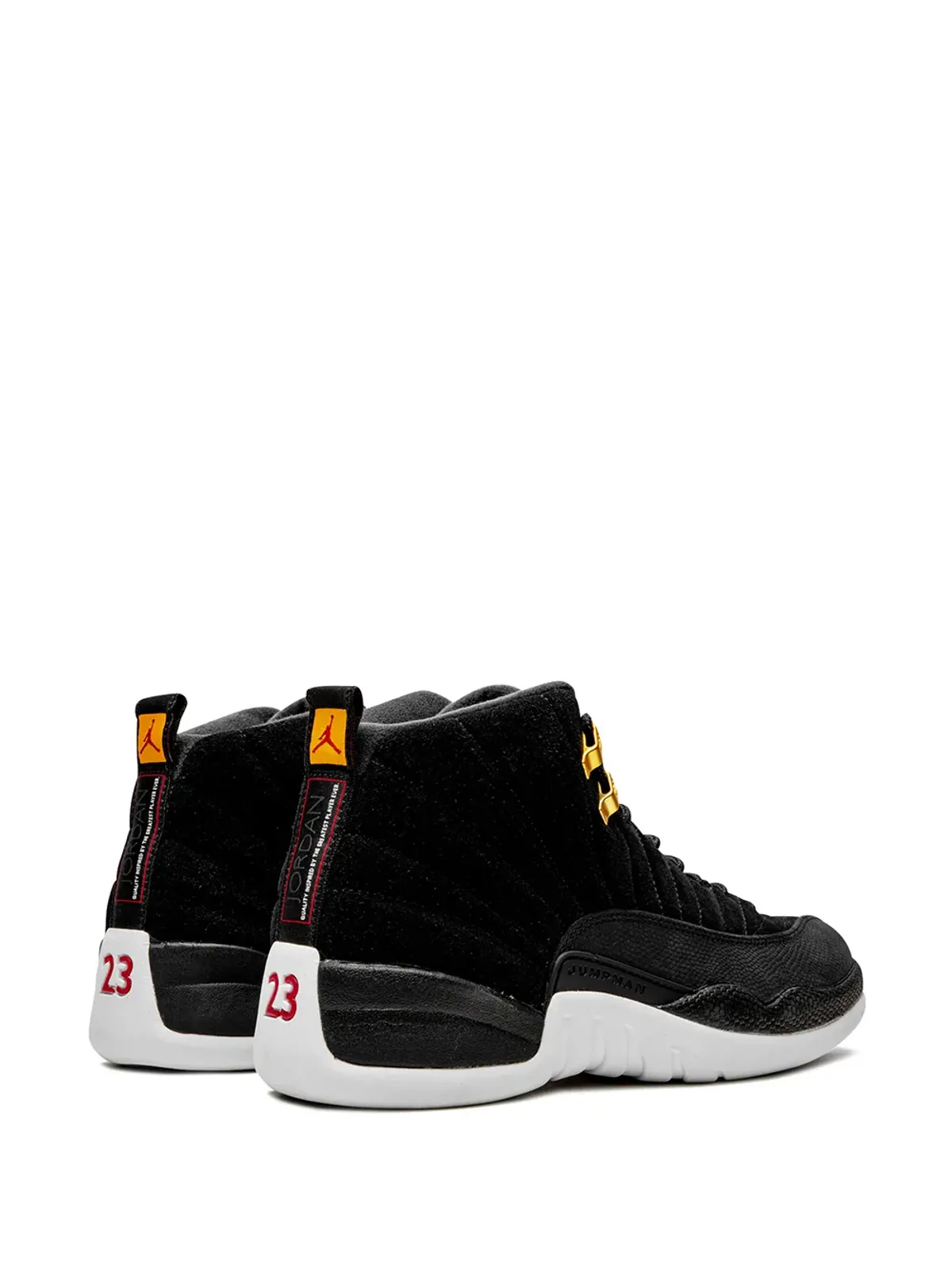 Jordan エア ジョーダン 12 'Reverse Taxi' ハイトップスニーカー - 画像3