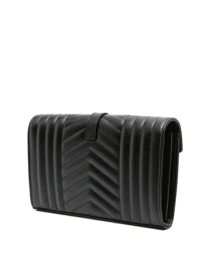 Saint Laurent エンベロープ レザー クロスボディバッグ - サムネイル3