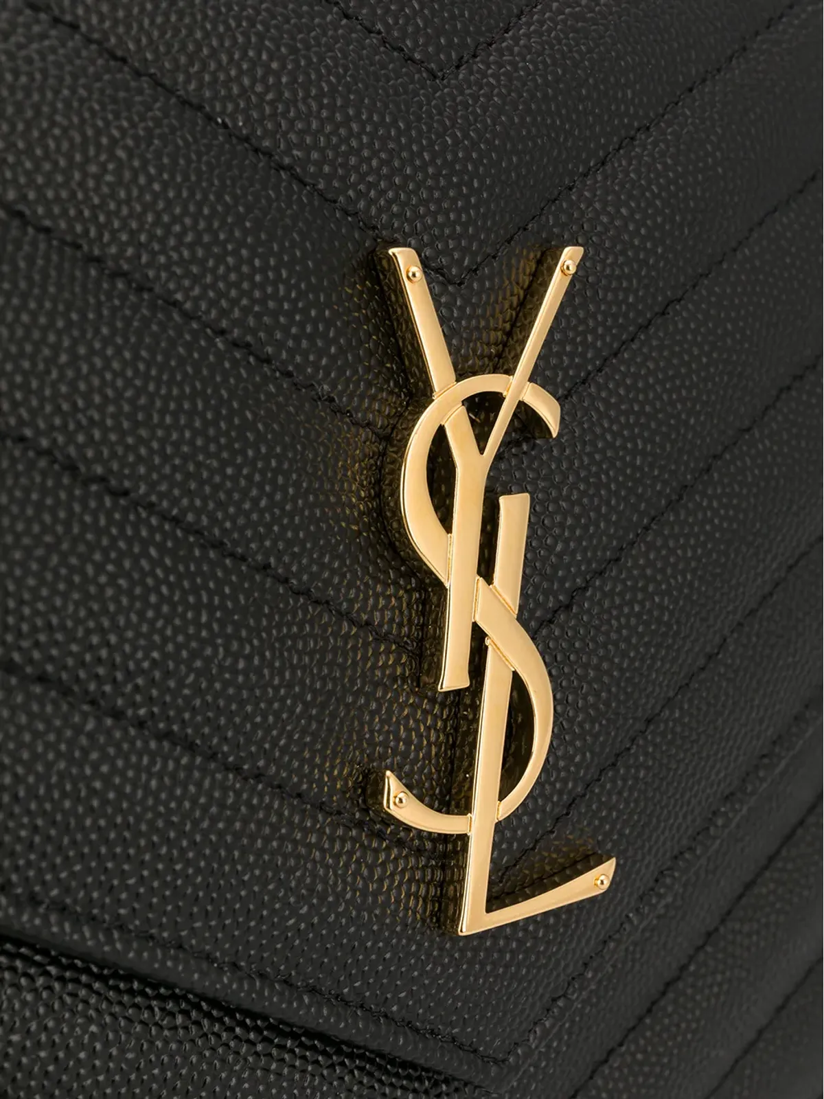 Saint Laurent ニューポーチ・モノグラム クラッチバッグ - 画像4