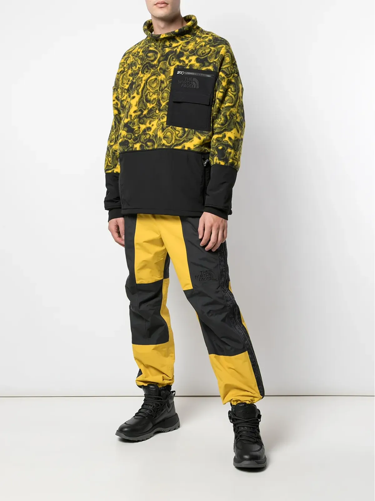 The North Face ファネルネック フリース ジャケット - 画像2