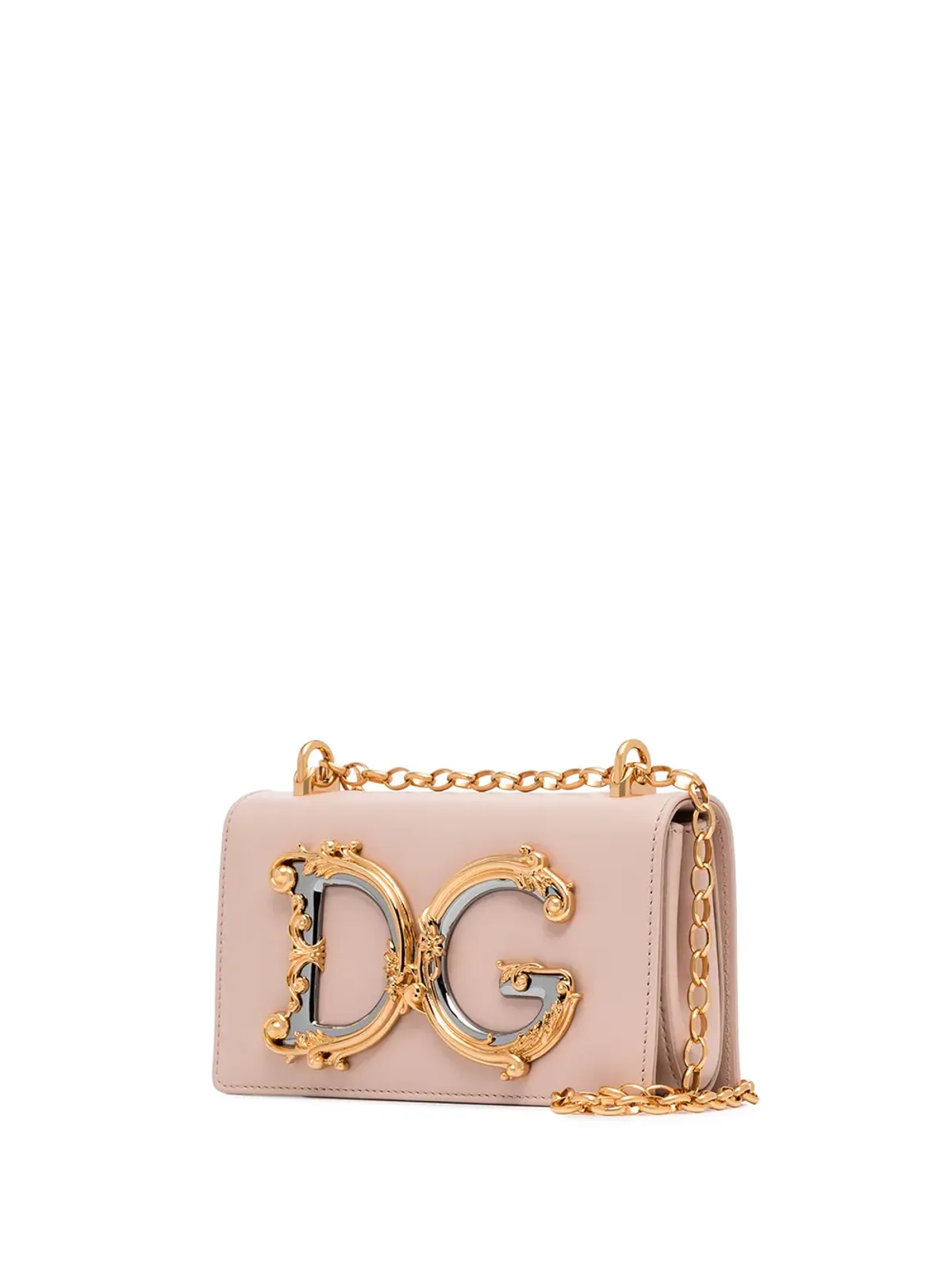 Dolce & Gabbana DG Girls レザー ミニバッグ - ピンク - 画像4
