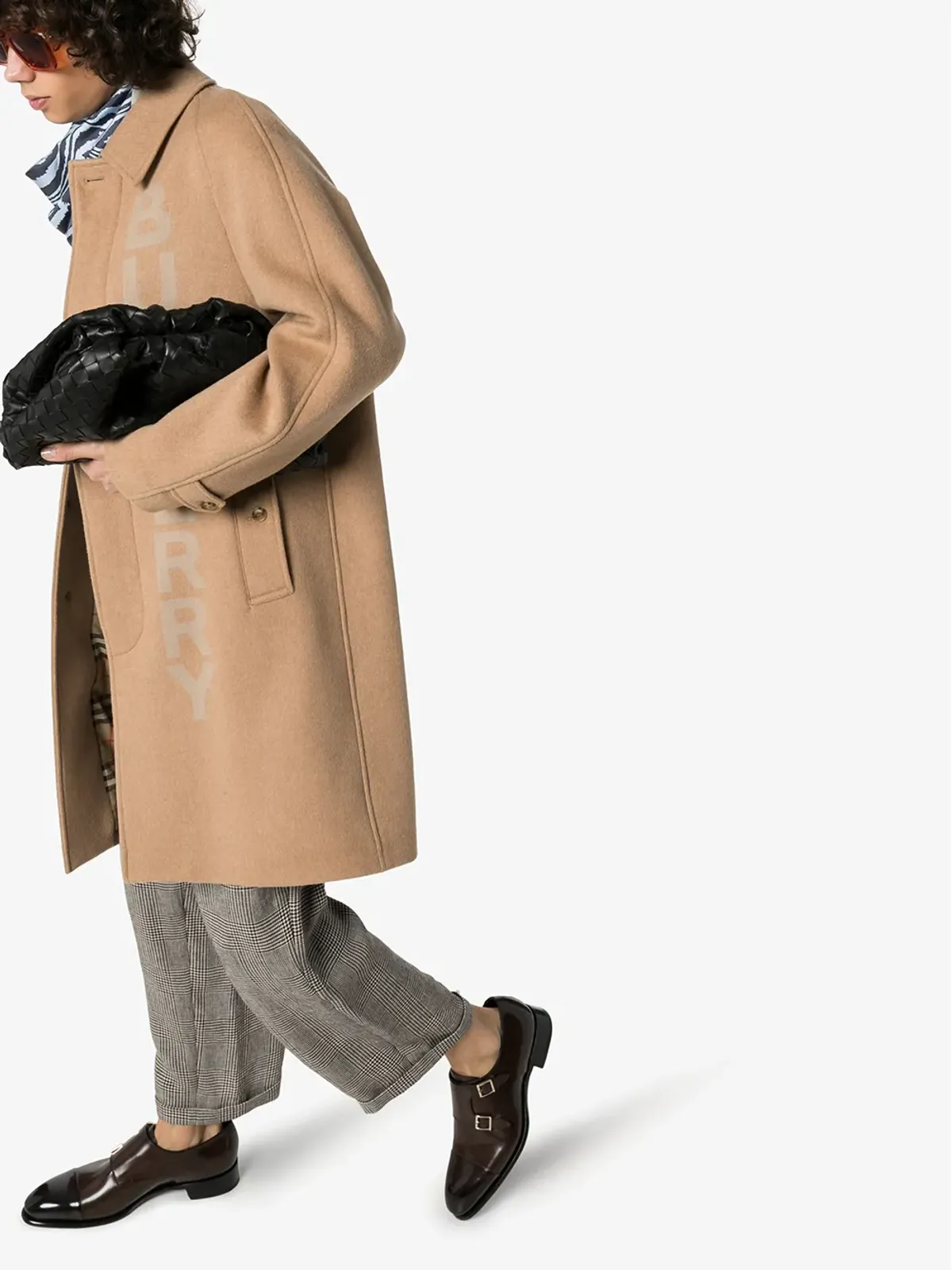 Santoni ダブルストラップ レザー モンクシューズ - 画像2
