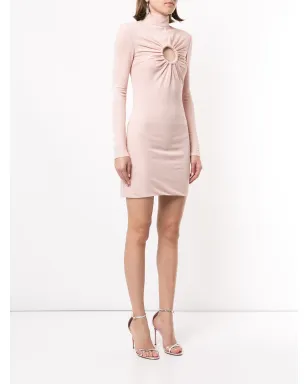 TOM FORD ギャザー入りフィットドレス（ピンク） - サムネイル3