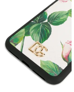 Dolce & Gabbana ローズプリント iPhone XS Max ケース - ホワイト - サムネイル3