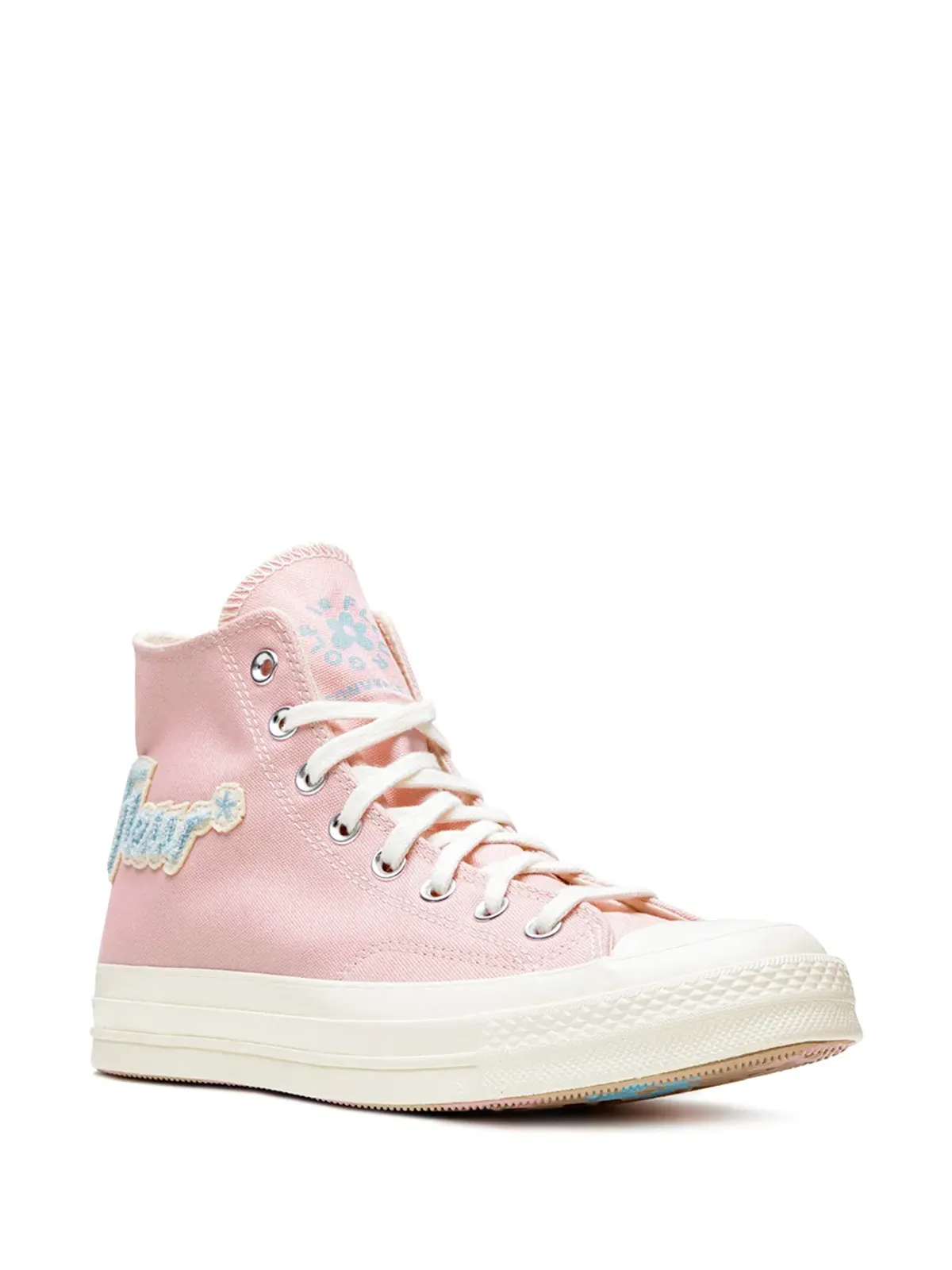 Converse x Golf le Fleur Chuck 70 Hi チェニール スニーカー - ピンク - 画像2