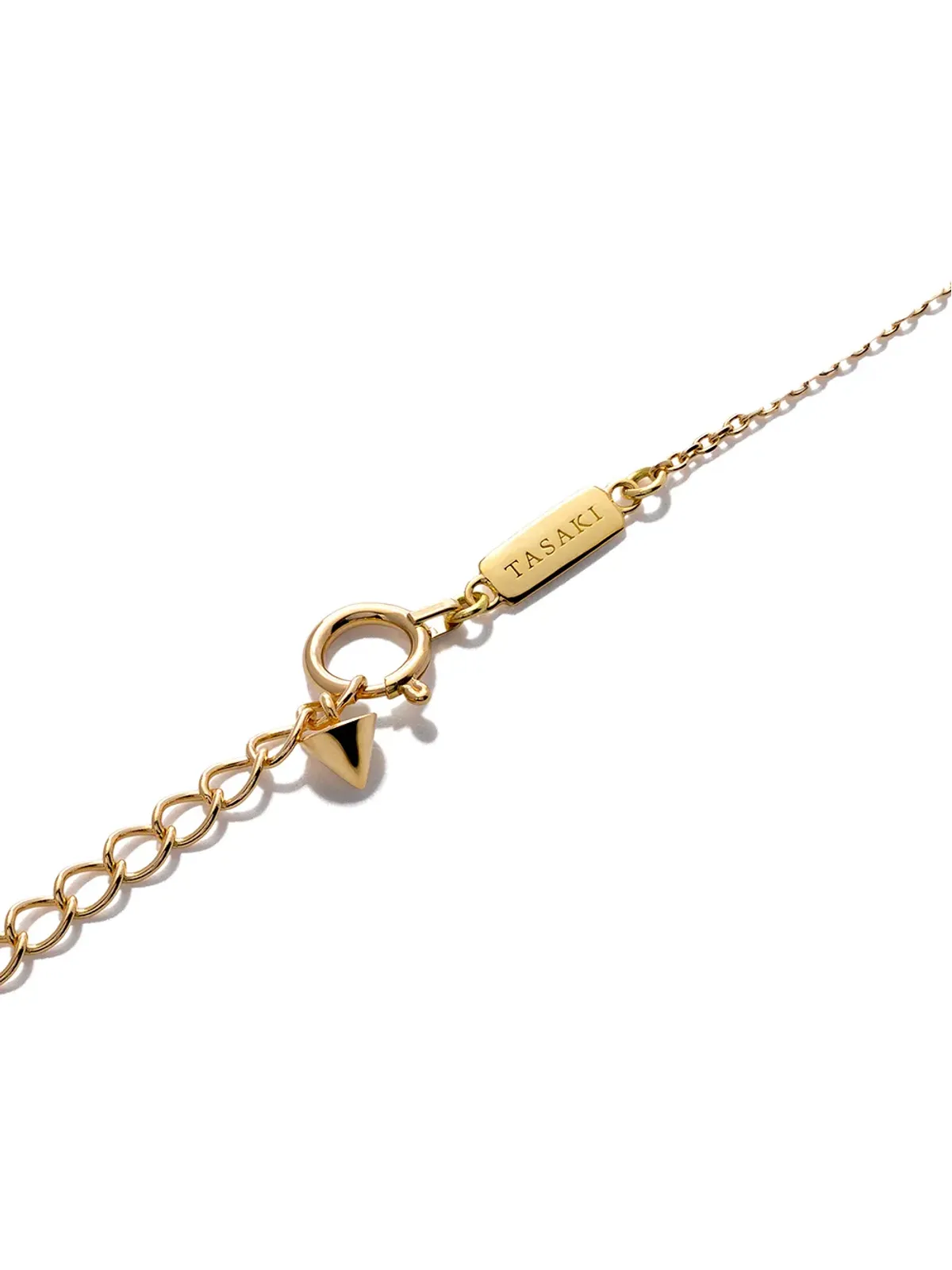 TASAKI 18K イエローゴールド コレクションライン Balance Note アコヤ真珠 ペンダント - 画像4